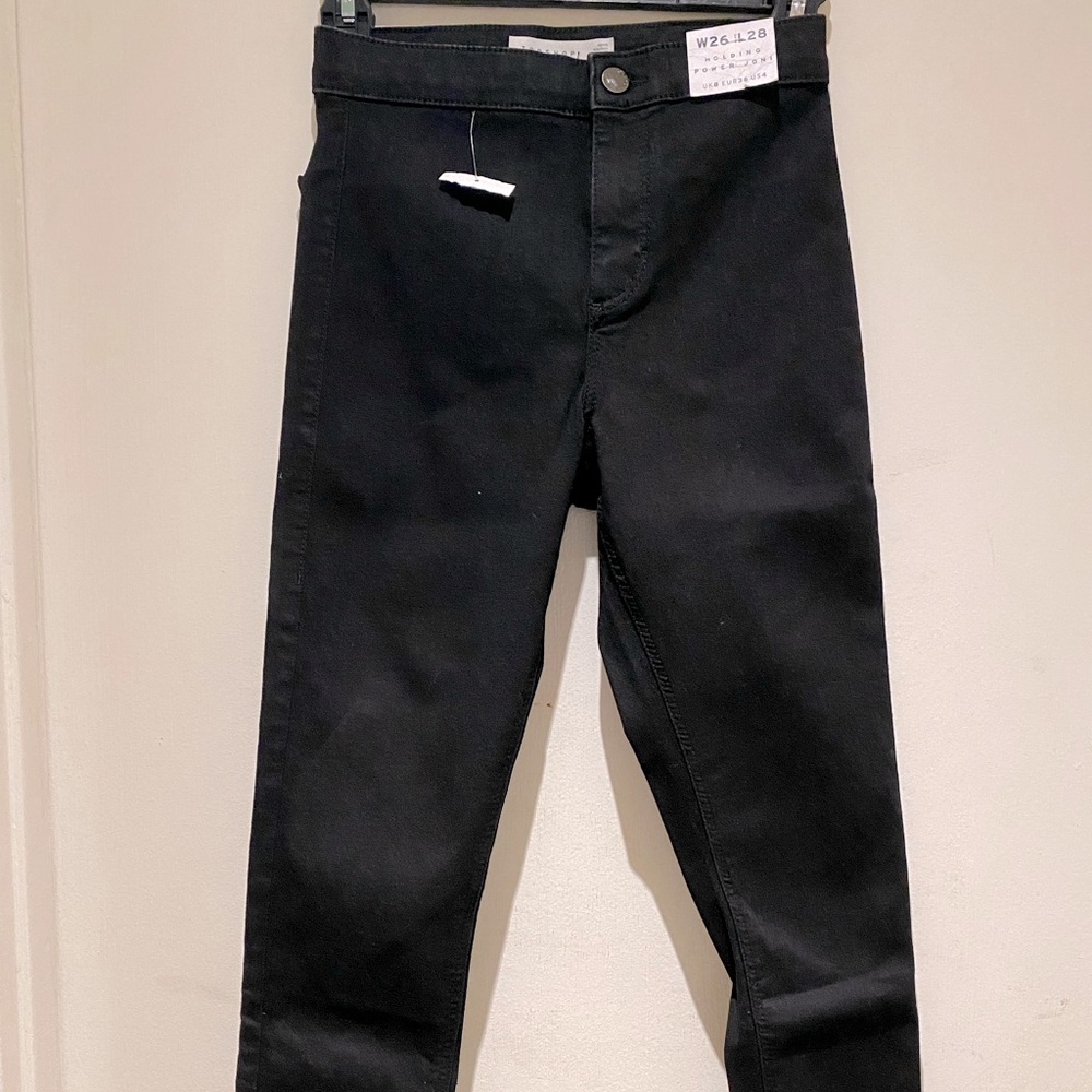 Topshop Black Skinny Jeans (Joni)